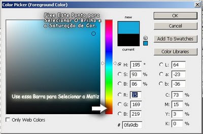 Seletor de Cores do Photoshop