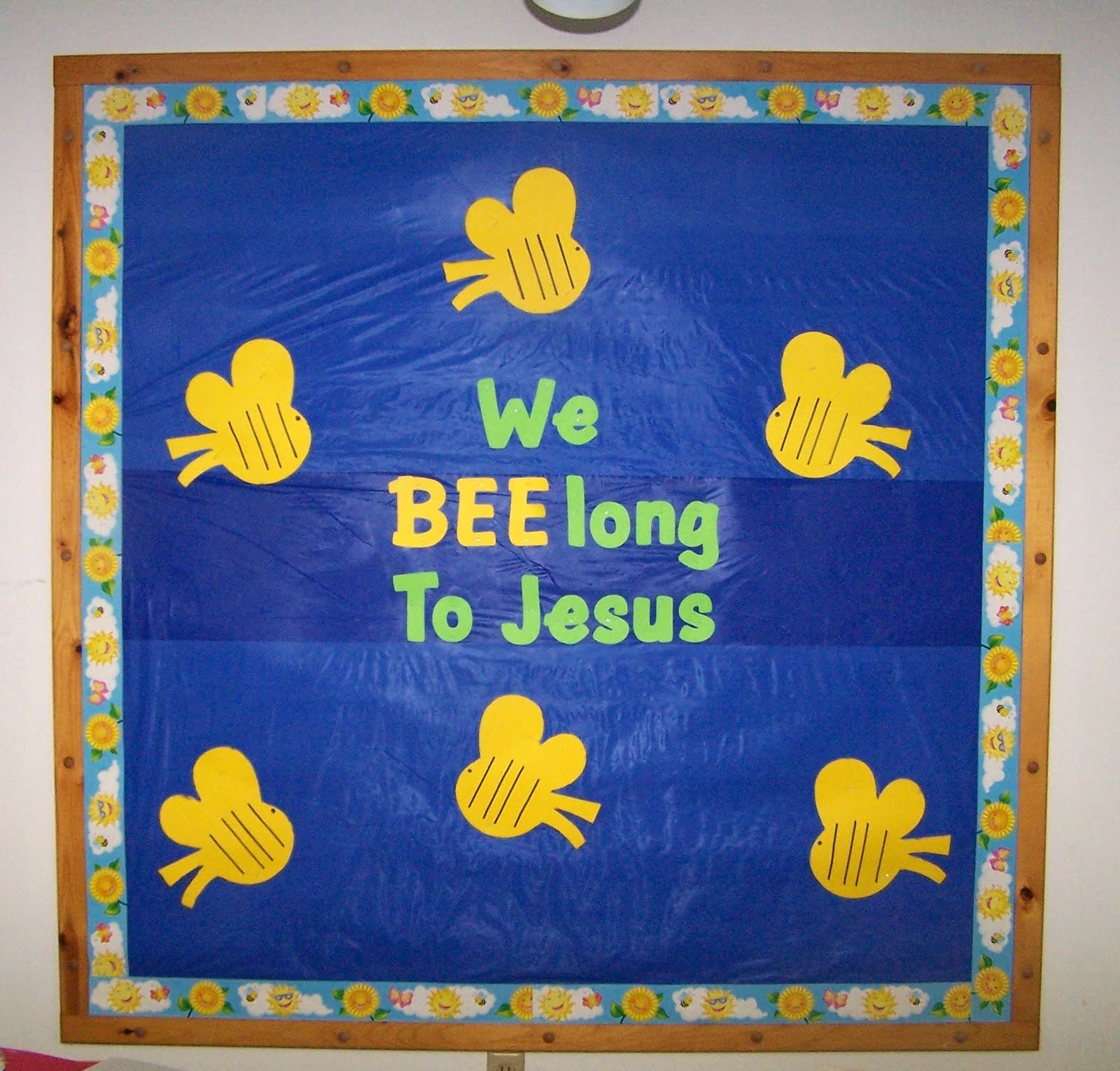 The Story of Us Bulletin Boards for our Toddler Class at Church