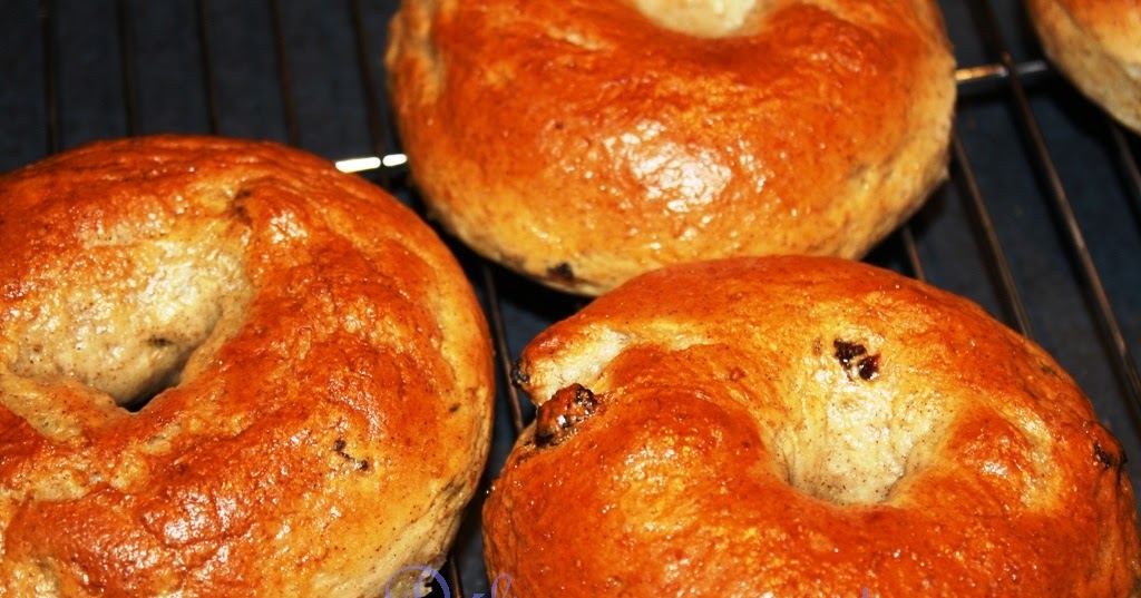 Délinquances et saveurs Bagels raisins et cannelle