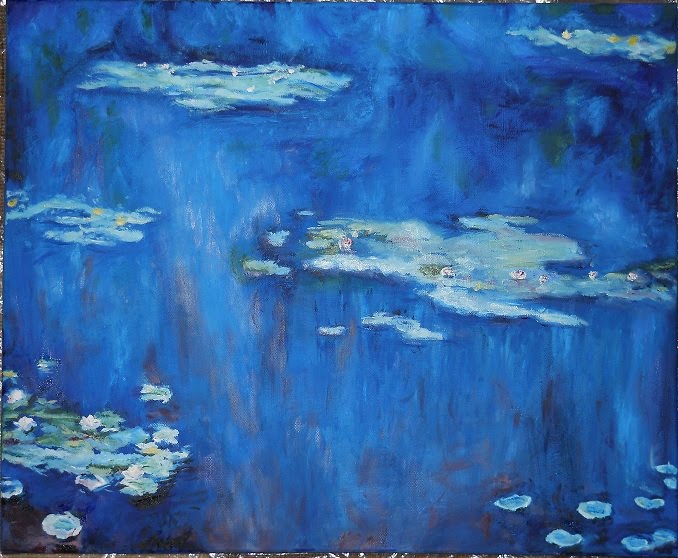 D'après Monet, Les Nymphéas
