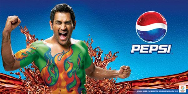 HPCA Stadium will host Thunder Strikers matches. Pepsi and Airtel will sponsor TS Matches. Mahendra+Singh+Dhoni+Pepsi+World+Cup+Ad+Wallpaper