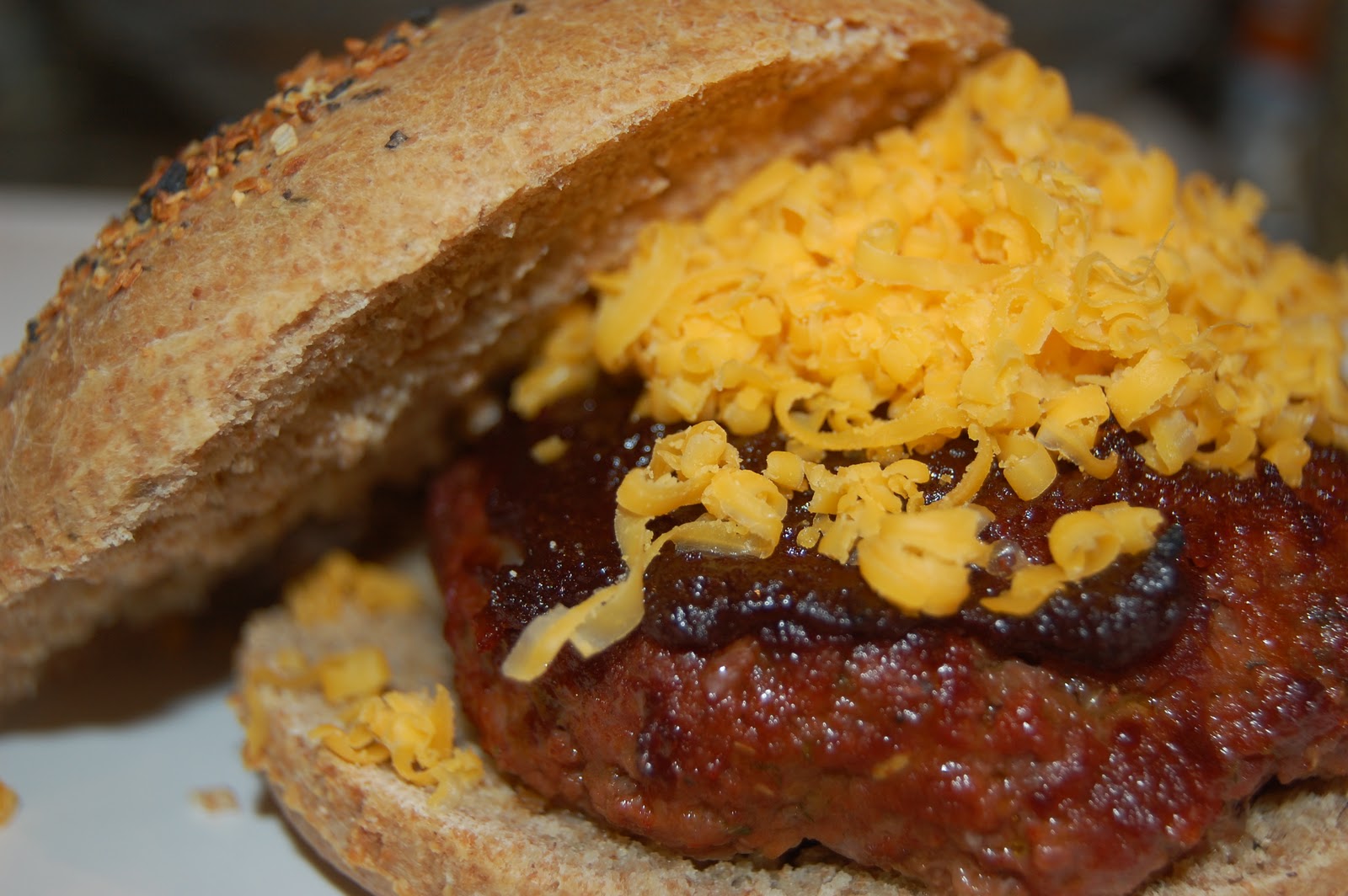 Scratch.Love Roasted Vegetable Meatloaf Burgers with Balsamic Glaze