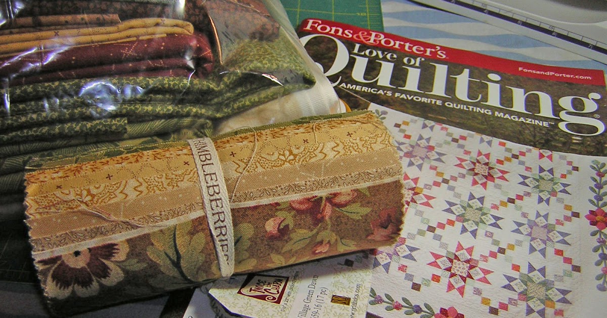 Kim's Big Quilting Adventure Thimbleberries Club