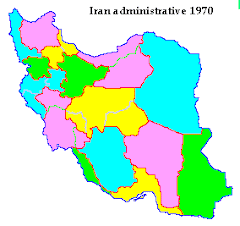 1970م خرطية بلوشستان الغربية  بعد الاقتطاع الفارسي من أراضي بلوشستان