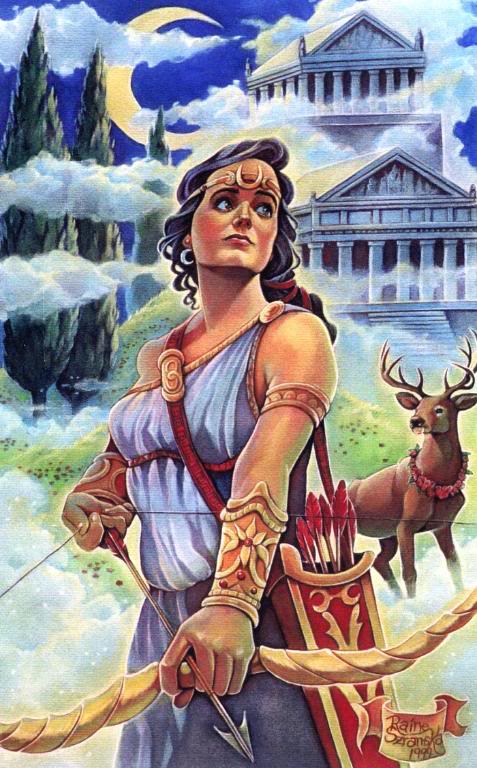 pictures of artemis greek goddess. ARTEMIS ; Goddess of Animals