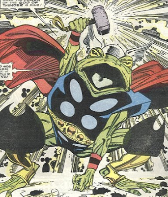 This is how Frogger should've been. Thor Frog Simonson Mjolnir
