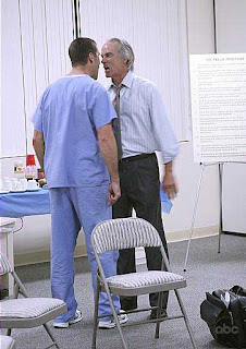 Are you quitting on me? Well, are you? Then quit, you slimy fucking walrus-looking piece of shit! Get the fuck off of my obstacle! Get the fuck down off of my obstacle! NOW! MOVE IT! Or I'm going to rip your balls off, so you cannot contaminate the rest of the world! I will motivate you, IF IT SHORT-DICKS EVERY CANNIBAL ON THE CONGO! Christian Jack Shephard Matthew Fox Lost Island yelling