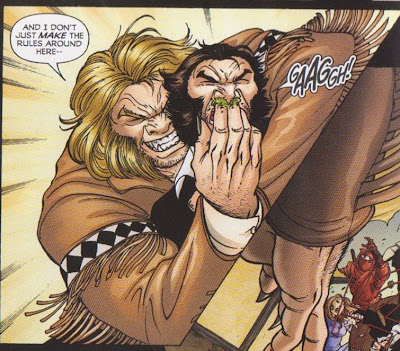Burnin' hot humiliation Wolverine First Class 2 Sabretooth wasabi