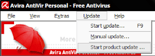 Update Antivirus Avira Update Antivirus Avira