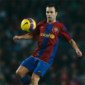 Foto Andres Iniesta Barcelona Foto Andres Iniesta Barcelona