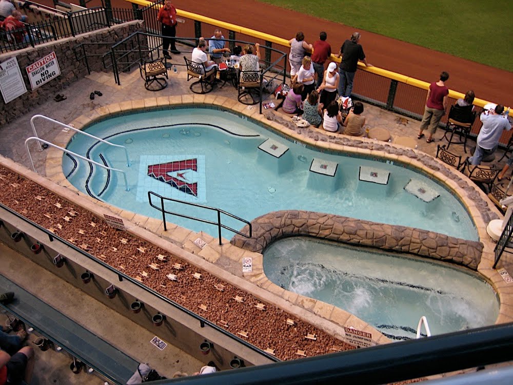 chase field swimming pool. quot;Chase Field was the first