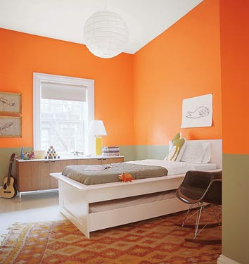 interior design schools: ORANGE ORANGE BEDROOMS BEDROOMS