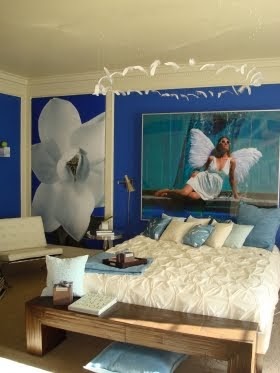 Decoracion Diseño: Fresco y juvenil dormitorio de color azul - Unisex