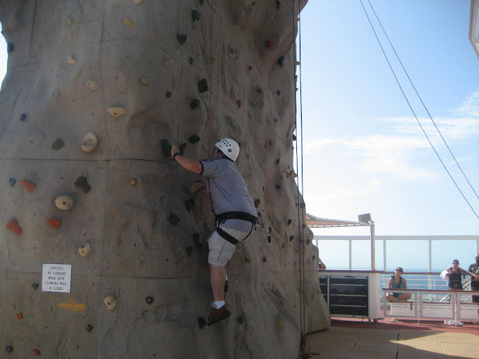 Rock Climbing Man