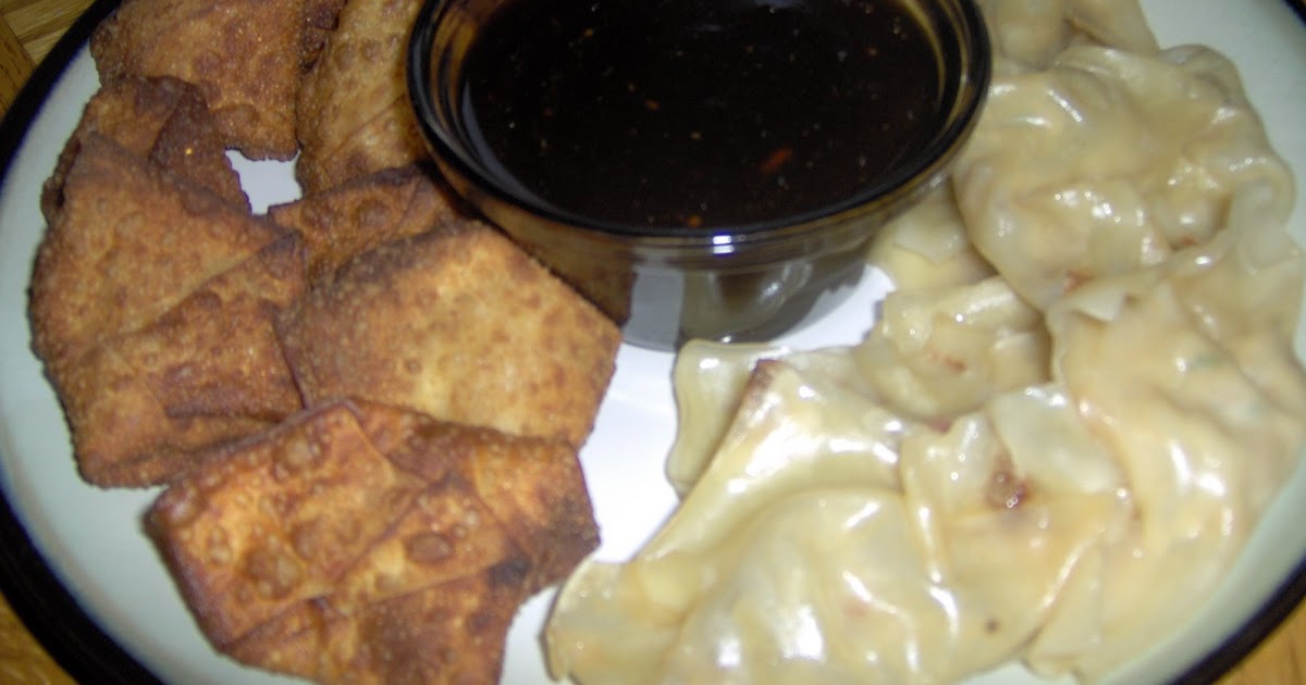 Cooking Confidential Potstickers and Crab Rangoon