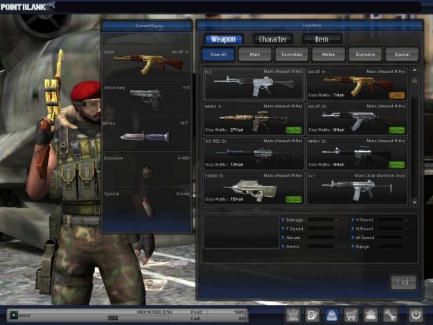 CHAR GAME POINT BLANK PB point blank game. CHAR GAME POINT BLANK PB