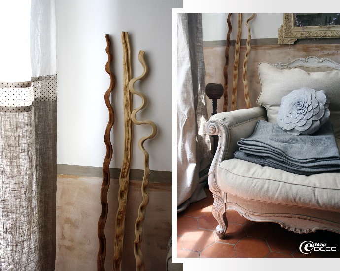 Mas de bohème » ~ e magdeco : magazine de décoration Créatif rideaux Boheme