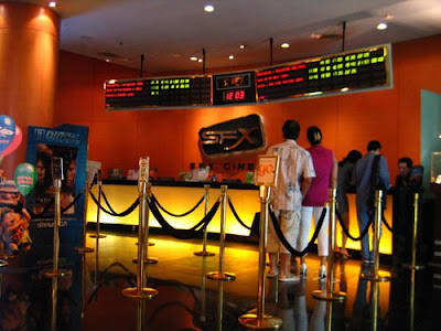 As of June 6, 2009, there's nothing in Thailand's cinemas to indicate that the film ratings system is in place.