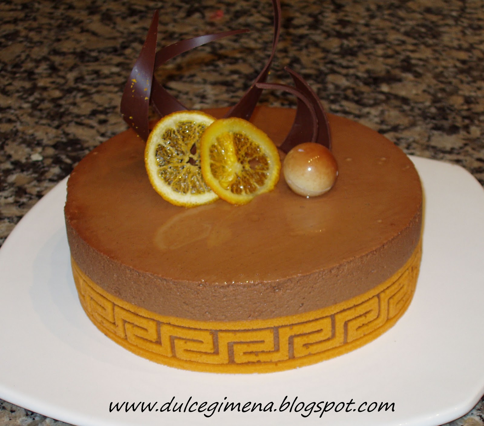 Dulcegimena Gâteau orangeEarl Grey / January 2011 Daring Bakers