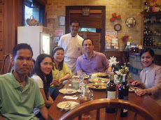 With the owners  of Forest House Ari & Raquel Versoza