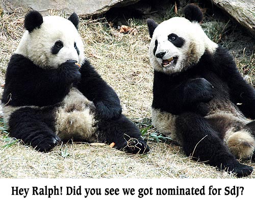 Because baby pandas in a board Happy Birthday Panda Cartoon. Because baby pandas in a board