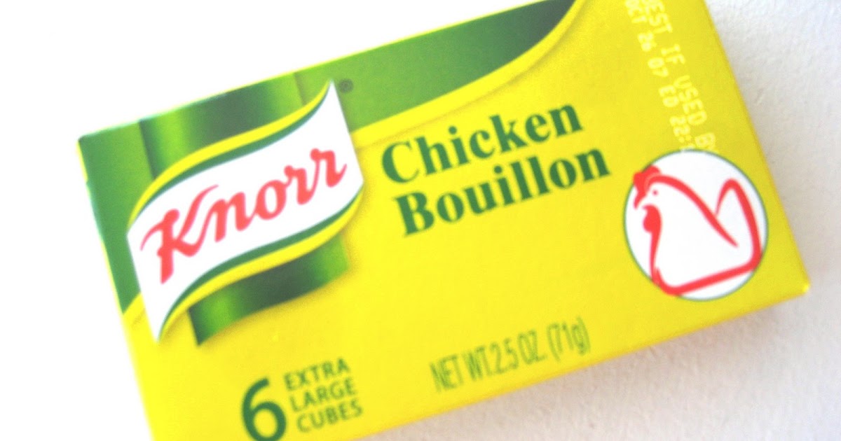 kill.the.gluten Knorr Chicken Bouillon