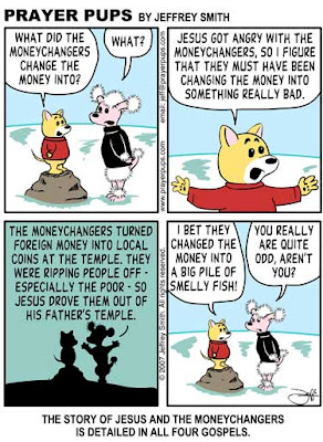 jesus and the moneychangers