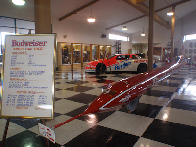 One of the NASCAR crashes on display 