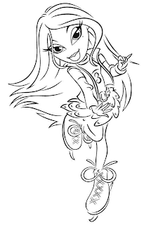 Bratz Printable Coloring Pages