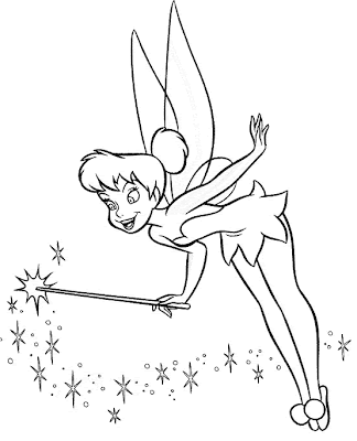 Disney Fairy Coloring Pages Disney Fairy Coloring Pages