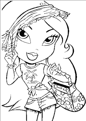 Bratz Coloring Pages on Bratz Coloring Pages  Bratz Coloring Pages