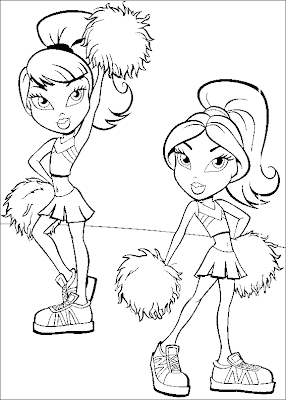 Bratz Coloring Page Bratz Coloring Page