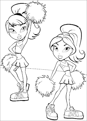 Bratz Coloring Pages on Bratz Coloring Pages  Bratz Coloring Pictures