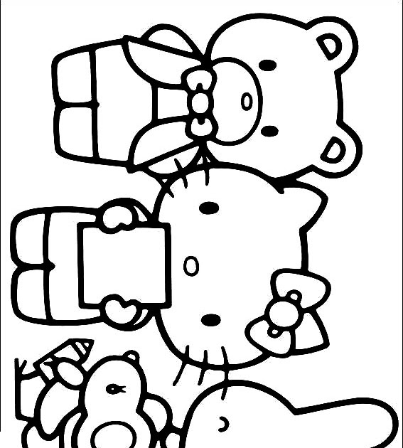 Interactive Magazine: KITTY COLORING