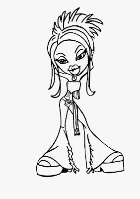 Bratz Coloring Pages For Girls Bratz Coloring Pages For Girls