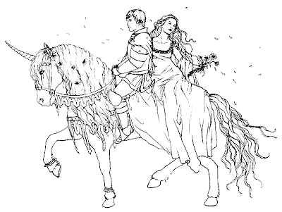 Coloring Pages Horses on Particularly Like The One Of The Prince And Princess On Horse Back