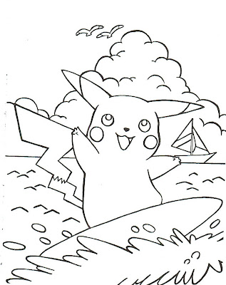 pokemon coloring pages. This Pokemon coloring sheet