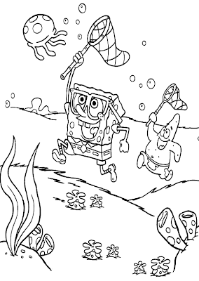 Spongebob Coloring Sheets on Spongebob Coloring Pages