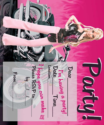 FREE BARBIE PARTY INVITATIONS