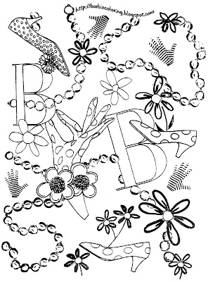 Barbie Christmas Coloring Pages Barbie Christmas Coloring Pages