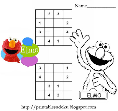 Printable Easy Sudoku on Free And Easy Printable Sudoku Puzzles For Kids