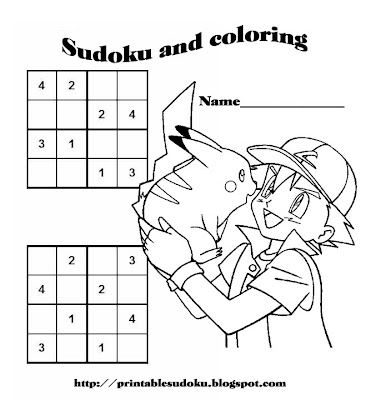 Printable Easy Sudoku on Free And Easy Printable Sudoku Puzzles For Kids