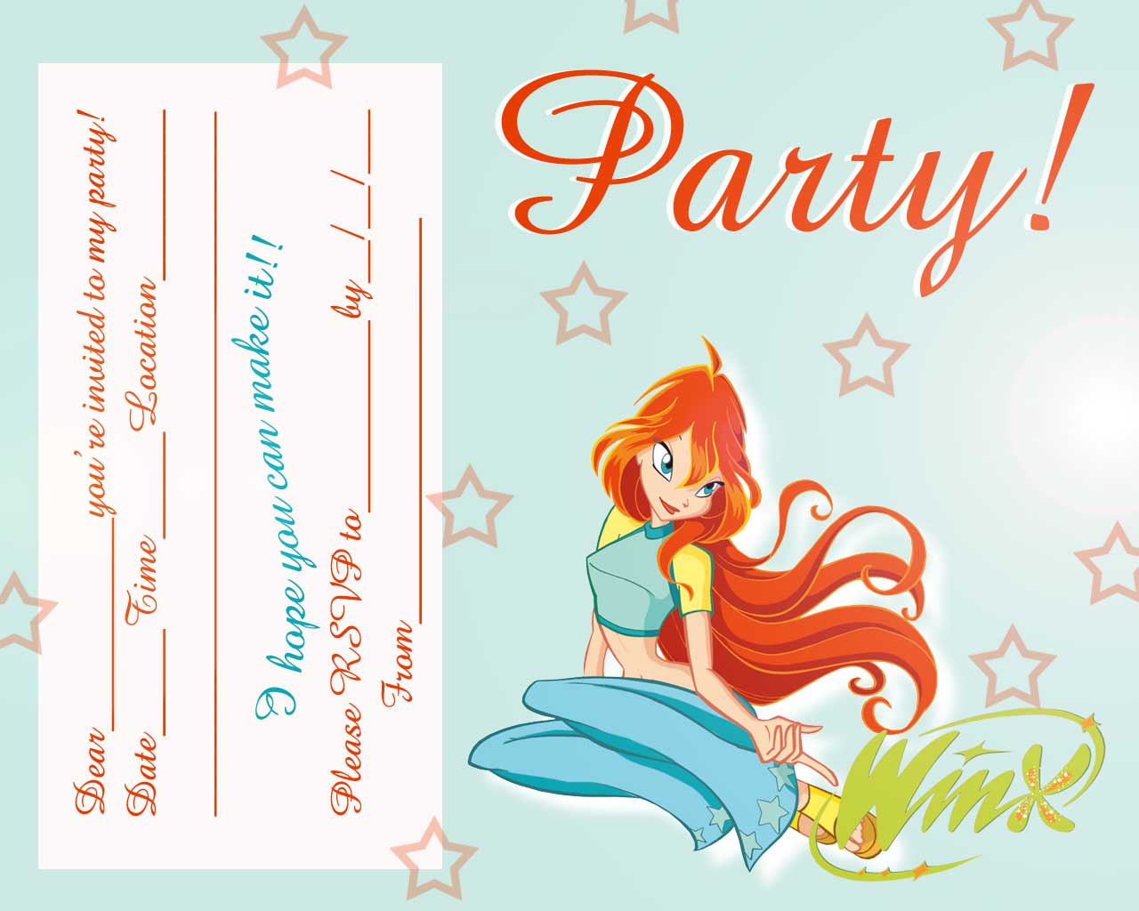 party invitation printable