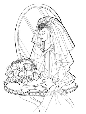 BARBIE COLORING PAGES: BARBIE BRIDE AND BARBIE SUPERSTAR COLORING PAGES