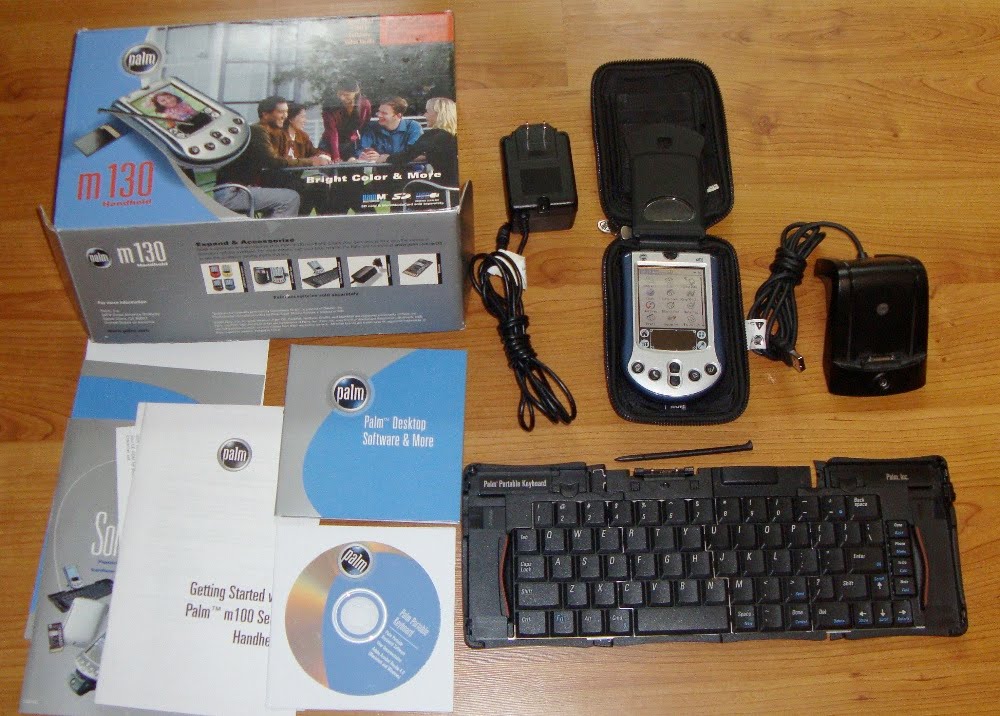 From Yard Sale to Ebay Money in the pocket Palm Pilot M130