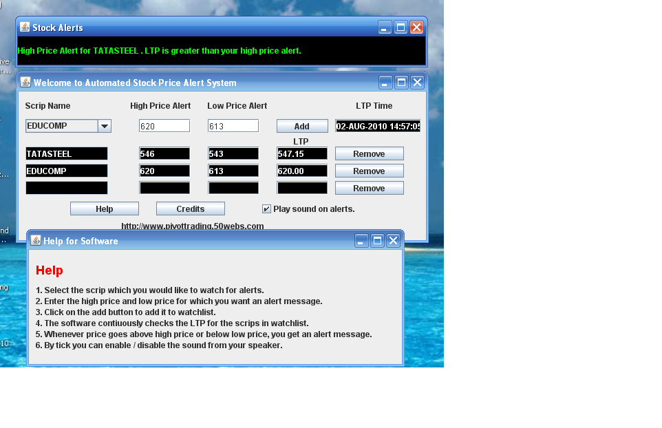 stock trading software for bse nse /