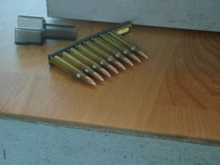 ライフルの実弾