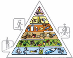 Swiss food pyramid