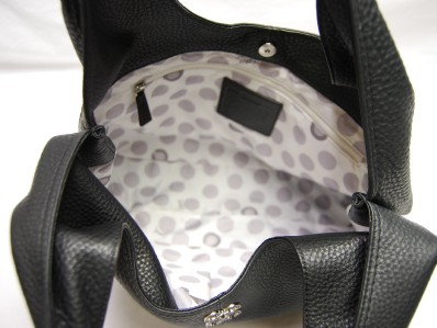 elegant coach hobo