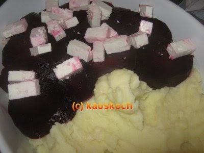 Hamburg kocht!: Rote-Bete-Feta-Auflauf mit Ikea Potatismos